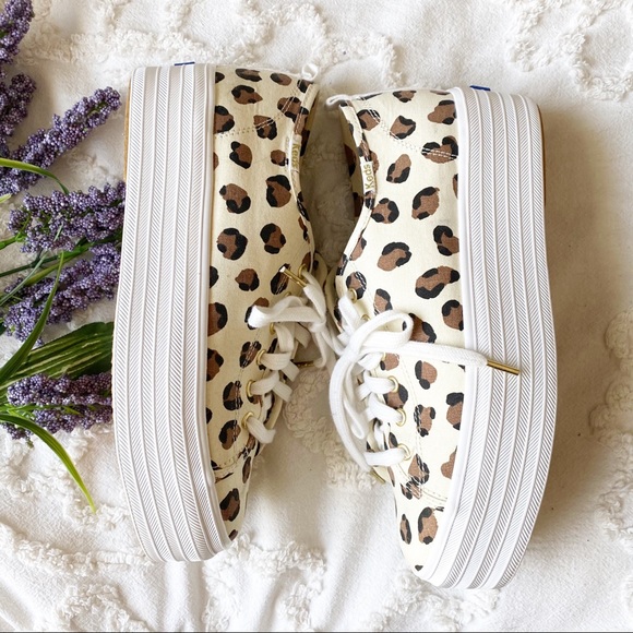 Keds Platform Leopard Print Sneakers